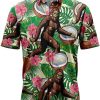 Bigfoot Funny Art Hawaiian Shirt-1