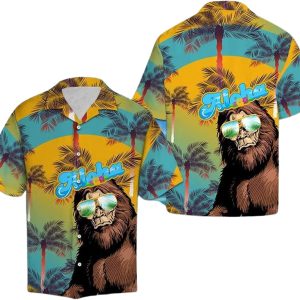 Bigfoot Hawaiian Shirt-1