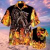 Biker Skull Hawaiian Shirt-1