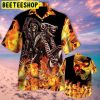 Biker Skull Trending Hawaiian Shirt-1