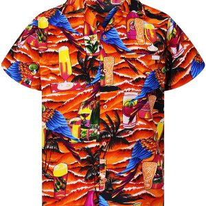 Bird And Beer Hawaiian Shirt-1