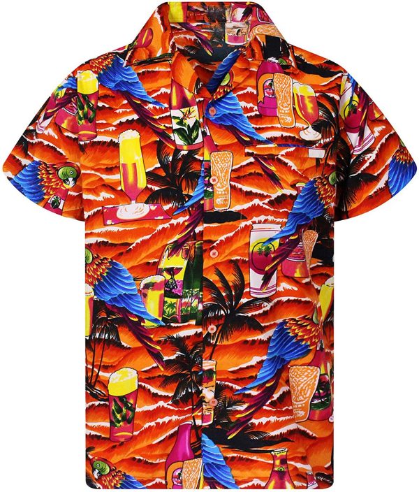 Bird And Beer Hawaiian Shirt-1