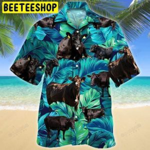Black Angus Cattle Trending Hawaiian Shirt-1