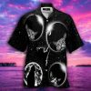 Black Cat Moonlight 3d All Over Printed Hawaiian Shirt