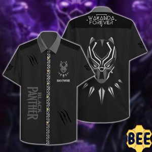 Black Panther Wakanda Forever Trending Hawaiian Shirt-1