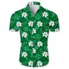 Boston Celtics Hawaiian shirt Tropical Flower summer