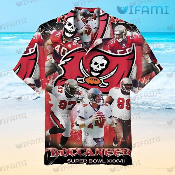Buccaneers Hawaiian Shirt Super Bowl Xxxvii Tampa Bay Buccaneers Gift