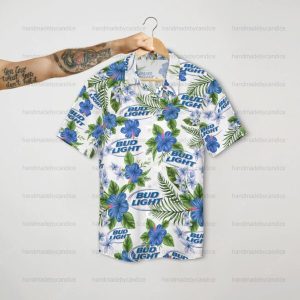 Bud Light Hawaiian Shirt