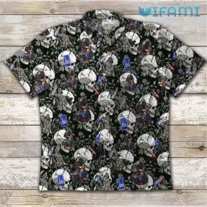 Bud Light Hawaiian Shirt Darth Vader Skulls Beer Lovers Gift