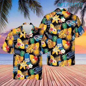 Bud Light Hawaiian Shirt Pineapple Beer Lovers Gift
