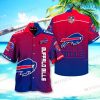 Buffalo Bills Hawaiian Shirt Color Block Honeycomb Pattern Buffalo Bills Gift