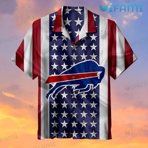 Buffalo Bills Hawaiian Shirt Usa Flag Logo Unique Buffalo Bills Gift
