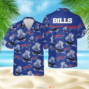 Buffalo Bills Nfl Blue Hawaii Full 3d Shirt For Fans-1