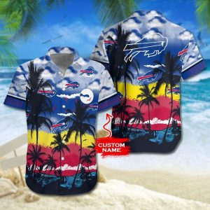 Buffalo Bills Nfl Hawaiian Shirt For Fans-1