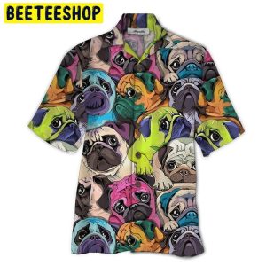 Bulldog 3d All Over Printed Trending Hawaiian Shirt-1