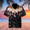 Burning Skull Halloween Hawaiian Shirt