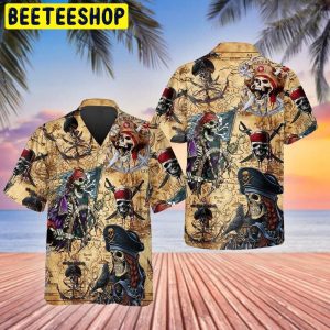 Burton Halloween Horror Character Trending Hawaiian Shirt-1