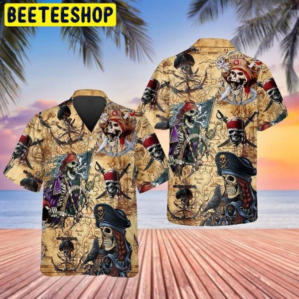 Burton Halloween Horror Character Trending Hawaiian Shirt-1