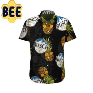 Busch Latte Drinking Beer Hawaiian Shirt-1