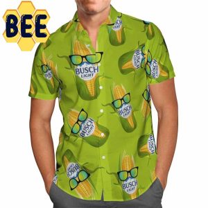 Busch Light Corn Beer Hawaiian Shirt-1