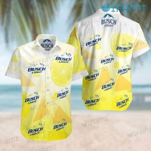Busch Light Hawaiian Shirt Orange Beer Lovers Gift
