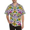 Buy Colorful Suger Skull Pattern Mens All Over Print Hawaiian Shirt