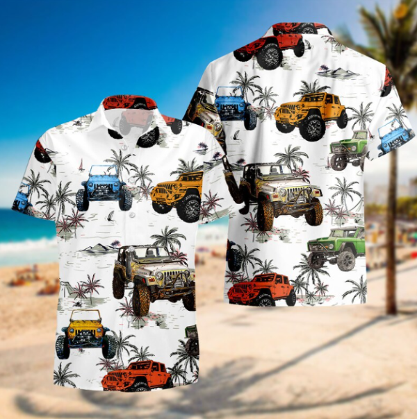 Car Hawaiian Shirt