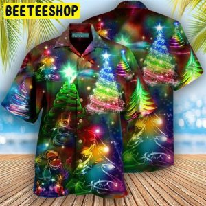 Christmas Merry Everything Happy Always Trending Hawaiian Shirt-1