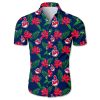 Cleveland Indians Hawaiian Shirt Tropical flower gift for fans