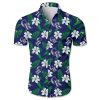 Colorado Rockies Hawaiian Shirt Tropical flower gift for fans