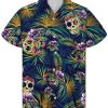 Cover Your Body With Amazing Hawaiian Tropical Skull Shirts