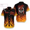 Cover Your Body With Amazing Personalized Skull Flame Firefighter Hawaiian Custom Name