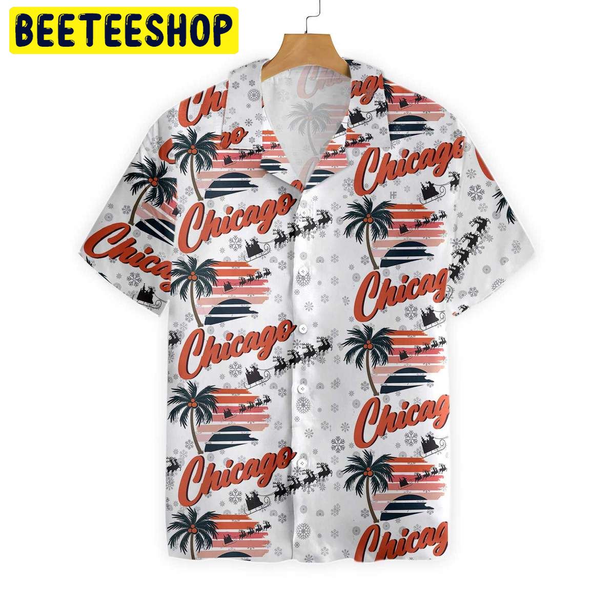Design Chicago Winter Trending Hawaiian Shirt-1 Design Chicago Winter Trending Hawaiian Shirt-1