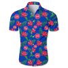 Detroit Pistons Hawaiian shirt Tropical Flower summer