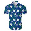 Kansas City Royals Hawaiian Shirt Tropical flower gift for fans