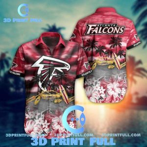 NFL Atlanta Falcons Hawaiian Shirt And Short Summer FVJ2