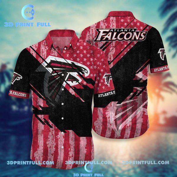 NFL Atlanta Falcons Hawaiian Shirt Short Hot Trending 2