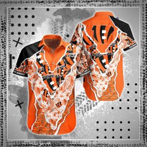 NFL Cincinnati Bengals Hawaiian Shirt And Short This Summer FVJ1