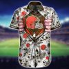 NFL Cleveland Browns Hawaiian Shirt Short