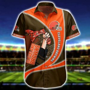 NFL Cleveland Browns Hawaiian Shirt Short Summer