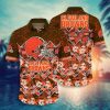 NFL Cleveland Browns Hawaiian Shirt Style Hot Trending 02