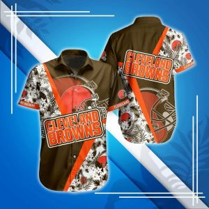 NFL Cleveland Browns Hawaiian Shirt Style Summer Trending