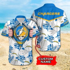 NFL Los Angeles Chargers Grateful Dead Gift For Fan Personalized