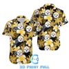 NFL Pittsburgh Steelers Flower Hawaii All over print Shirt