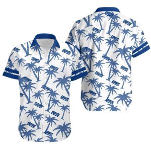 New York Giants Coconut Tree NFL Gift For Fan Hawaii Shirt and Shorts