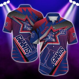 New York Giants NFL Hawaiian Shirt