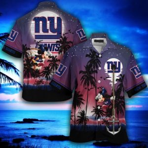 New York Giants NFL Summer Hawaiian Shirt