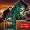 New York Jets Hawaiian Shirts tropical island personalized