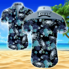 Philadelphia Eagles Nfl Hawaiian Graphic Print Short Sleeve Hawaiian S