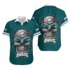 Philadelphia Eagles Sugar Skull NFL Gift For Fan Hawaiian Graphic Prin